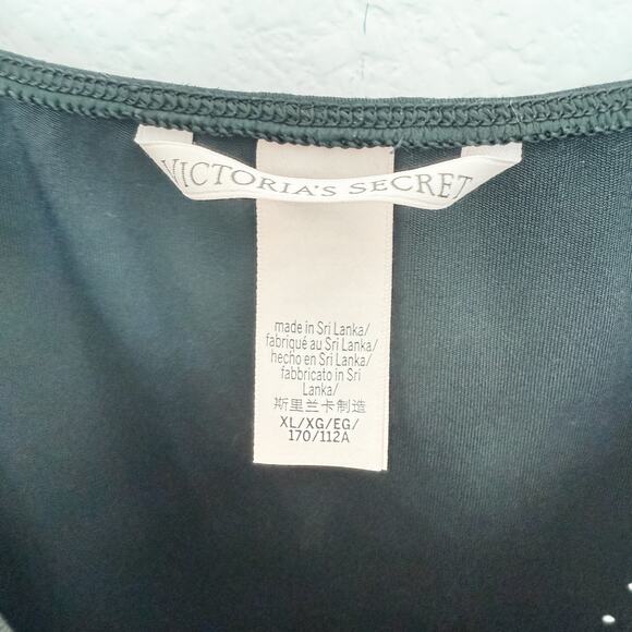 Victoria’s Secret Active Romper Black Size XL Athletic Minimalist Fitness Sporty - Picture 4 of 7